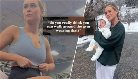 TikTok Mom Shamed for Wearing Revealing Top to Gym: ‘Your。